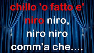 Nuova compagnia di canto popolare tammurriata nera CORI KARAOKE MM fair use [upl. by Ymmit]