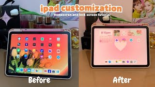 Ipad customization  customizing my ipad  Ios 17  Customizing Ipad 10th gen  Ipad 10th grn [upl. by Staci272]