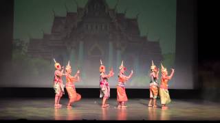 Thai Dances  Thailand  Macau International Youth Dance Festival 2012 [upl. by Kahcztiy]