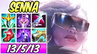 SENNA FULL LETHALITY ECLIPSE DARK HARVEST ADC PRESTIGE  New Build amp Runes S11  League of Legends [upl. by Enelear522]