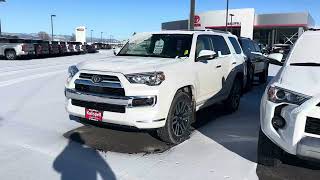 2024 Toyota 4Runner Limited  Wind Chill Pearl  Sand Beige Leather [upl. by Fineman]