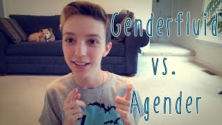 Genderfluid vs Agender  ChandlerNWilson [upl. by Lorrad]