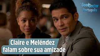 Claire confronta Meléndez em um bar  Capítulo 15  Temporada 3  The Good Doctor em Português [upl. by Noevad]