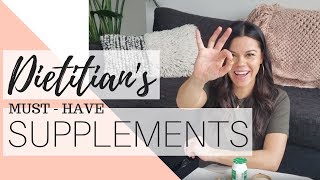 SUPPLEMENTS FOR BEGINNERS  DIETITIAN APPROVED [upl. by Jesh]