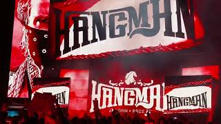 Hangman Adam Page Entrance  AEW Revolution 2023 [upl. by Syramad304]