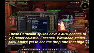 Greater Celestial Essence Heavenly Shard farming from Auction HouseWoW GameplayCommentary [upl. by Hoebart16]