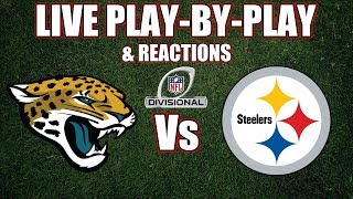 Jaguars vs Steelers  Live PlayByPlay amp Reactions [upl. by Legnaesoj]