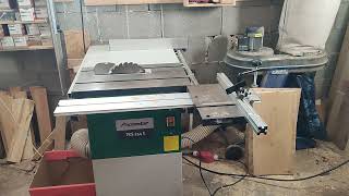 Holzstar TKS 254 E shorts tablesaw [upl. by Knapp]