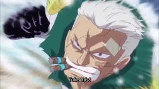 One Piece Episode 624 Smoker Vs Doflamingo Full Fight HD [upl. by Annayk]