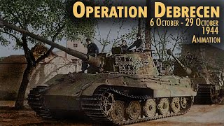 Operation Debrecen 6 October  29 October 1944 Animation [upl. by Roseanna970]