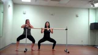 StudioFit Barre Exercises  CO2Fit Partner Highlight [upl. by Eiramlatsyrk933]