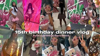 Paytin’s 15th birthday celebration ￼vlog 🥳🔥 [upl. by Atinad]