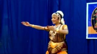 Bharatanatyam Varnam  MohanaKrishna Bharatanatyam Dance [upl. by Amandi]