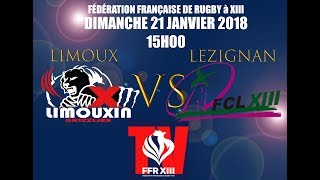 XIII LIMOUXIN vs FC LEZIGNANCORBIERES [upl. by Edia]