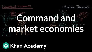 Command and market economies  Basic economics concepts  AP Macroeconomics  Khan Academy [upl. by Atirec]