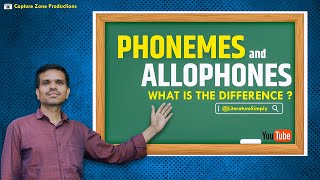 Phonemes and Allophones in English  LiteratureSimply [upl. by Cicero882]