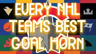 Every NHL Teams best Goal Horn in my opinion [upl. by Monsour475]