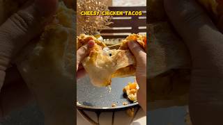 Cheesy Chicken Tacos Recipe  how to make cheesy chicken tacos shorts viralshorts youtubeshorts [upl. by Cacia]