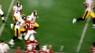 James Harrisons 100 yard Touchdown run during Super Bowl XLIII [upl. by Anairdna]