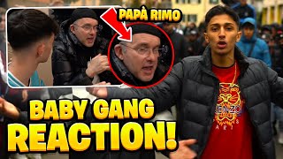 MIO PAPÀ REAGISCE a BABY GANG PER la PRIMA VOLTA RAPINA feat NEIMA EZZA [upl. by Tahpos]