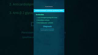 APLAS diagnosis criteria [upl. by Tigram56]