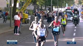 Berlin Marathon 2014  WORLD RECORD  020257 by Dennis Kimetto [upl. by Rabush570]