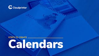 Design Calendars for printing [upl. by Aneahs]