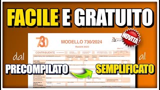 MODELLO 730 SEMPLIFICATO dal 20 MAGGIO modifica e invio come funziona come accedere e cosa cambia [upl. by Colly872]