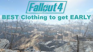 BEST stat boosting clothing to get EARLY in Fallout 4 [upl. by Avid]