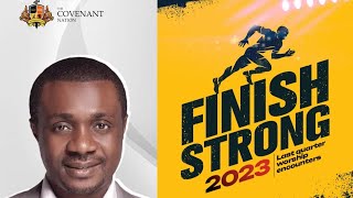 FINISHING STRONG  Nathaniel Bassey  October 8 2023 [upl. by Tamis201]