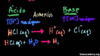 Química  Ácido e Base Khan Academy [upl. by Peggi]