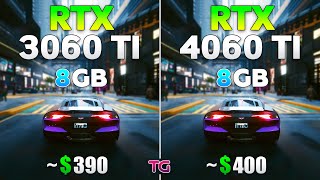 RTX 3060 Ti vs RTX 4060 Ti  Test in 10 Games [upl. by Ybrik]