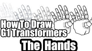 How to draw Transformers  The Hands [upl. by Zalea]