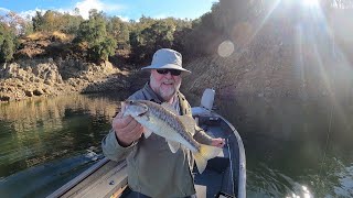 Lake Nacimiento December Fishing Report [upl. by Bilski]