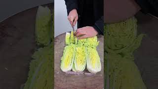 Chinese Cabbage Cutting trick  Chinese Style  shrots vairalvideo chefsufiyan [upl. by Queenie340]