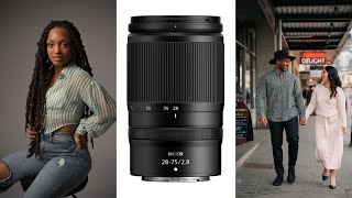 The Nikon 2875mm f28 Z Portrait Photographers Review on the Nikon Z9 RAW FILES [upl. by Netsirt494]