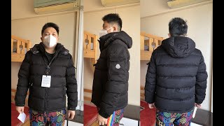 Moncler Montgenevre Short Down Jacket Black Review  Try On [upl. by Mcroberts]