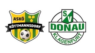 KÄRNTNERLIGA Runde 15  ASKÖ Köttmannsdorf vs SV Donau [upl. by Aisetra]