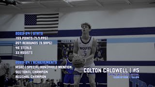 Colton Caldwell  Class of 2025  202324 Highlights [upl. by Avril]