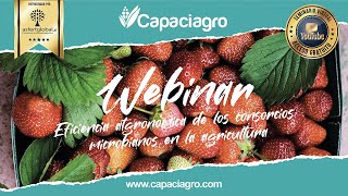 Capaciagro  Webinar quotEficiencia agronómica de los consorcios microbianos en la agriculturaquot [upl. by Betthezul]