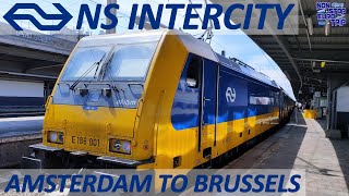 AMSTERDAM TO BRUSSELS NS INTERNATIONAL INTERCITY DIRECT  DUTCH TRAIN TRIP REPORT [upl. by Paxon]