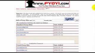 Huge List of Proxy Site Unblock My Space Unblocked Proxy Sites [upl. by Wildermuth208]