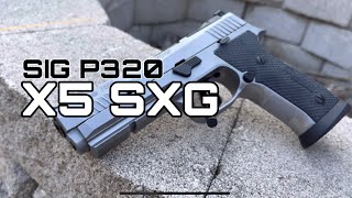 Sig Sauer P320 X5 SXG Unboxing Shooting Review [upl. by Bowles380]