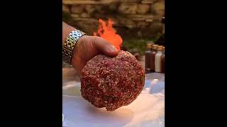 Meatballs with Cheddar 🤤 Kebabvideo meatballs Cheddar kebab 🧀 [upl. by Montfort]