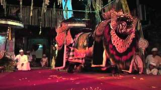 Balinese Boar Barong Dance Performance [upl. by Sholley494]