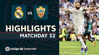 Resumen de Real Madrid vs UD Almería 42 [upl. by Okoy]