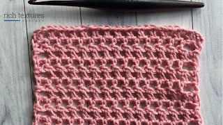 Half Double Crochet Tutorial for Beginners [upl. by Mines]