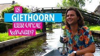 Bootje varen in Giethoorn  Is Het Een Uitje Waard [upl. by Hoag]