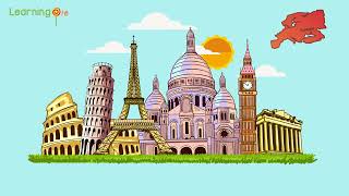 Discover the Worlds 7 Continents with Nursery Rhymes Fun amp Engaging Way to Learn For Kids [upl. by Naujid]