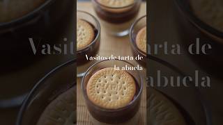 Tarta de la abuela en vasitos saludable food foodie healthy yummy recipe delicious aesthetic [upl. by Kindig987]